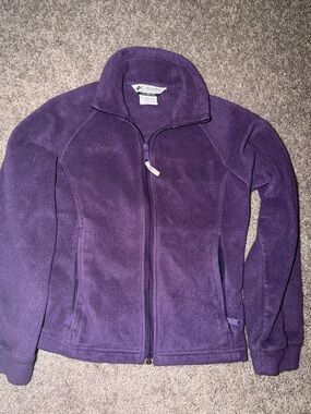 Columbia Deep Purple Youth Fleece Jacket